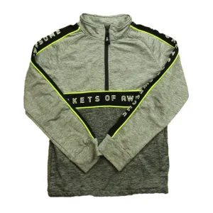 Rockets Of Awesome Boys Grey | Yellow Sweater