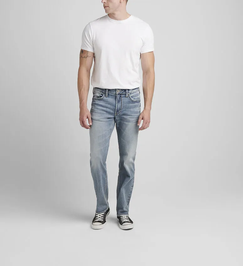 Silver Eddie Relaxed Fit Tapered Leg