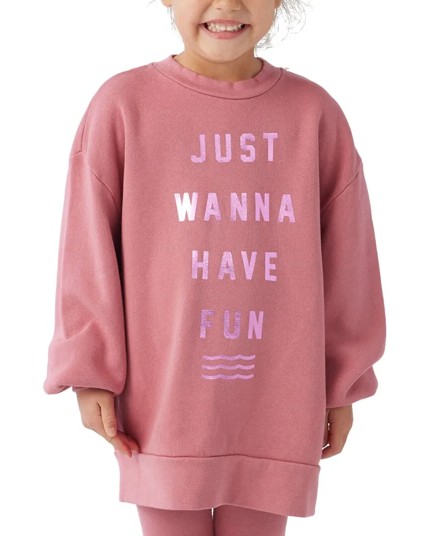 Sol Angeles Have Fun Oversized Pullover