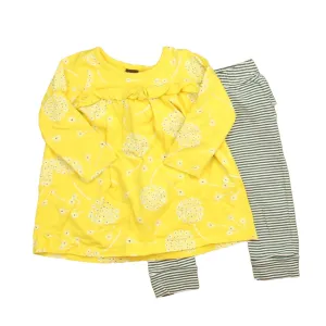 Tea Girls Yellow | Navy| White Apparel Sets