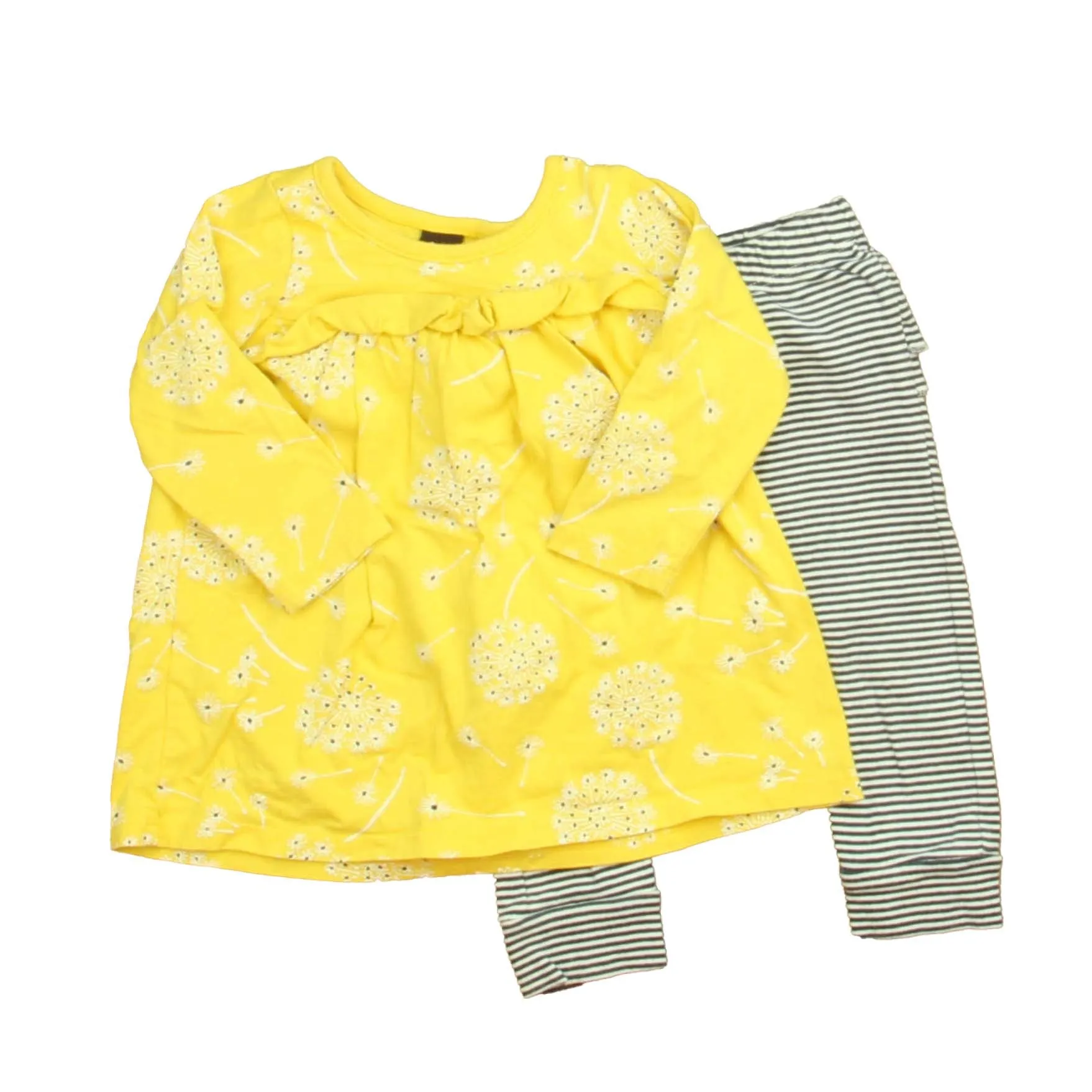 Tea Girls Yellow | Navy| White Apparel Sets