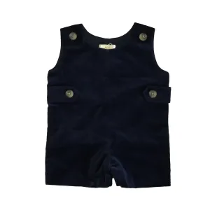 The Beaufort Bonnet Company Boys Navy Romper