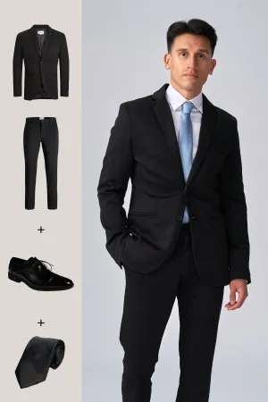 The Original Performance Suit   Tie & James Shoes - Package Deal
