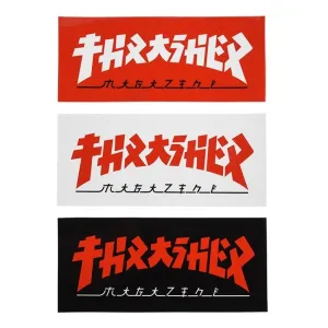 Thrasher - Godzilla Rectangle 6" Sticker Thrasher