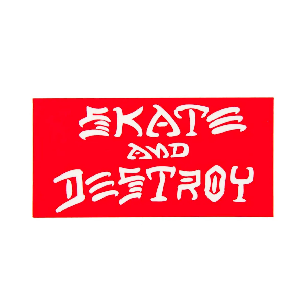Thrasher - Skate & Destroy 4" Sticker Thrasher