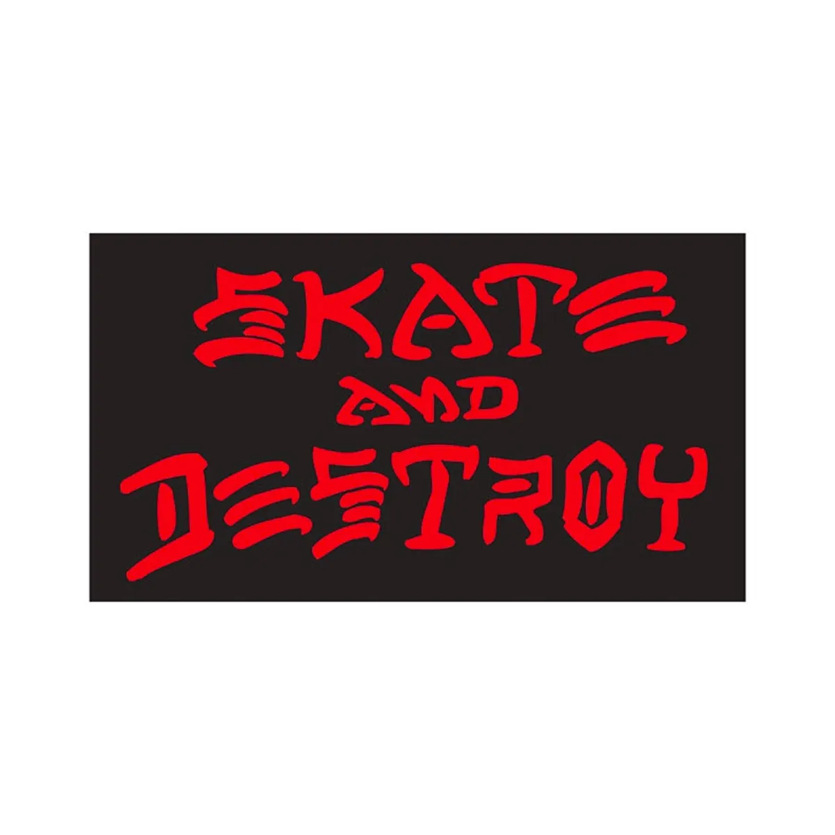 Thrasher - Skate & Destroy 6" Sticker Thrasher