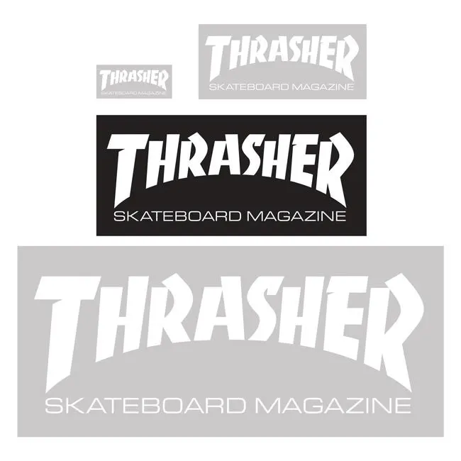 Thrasher - Skate Mag 6" Sticker Thrasher