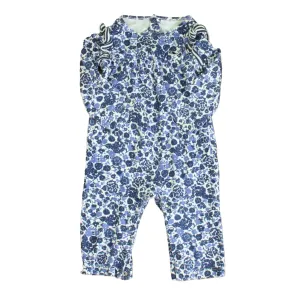 Vineyard Vines Girls Navy Floral Long Sleeve Outfit