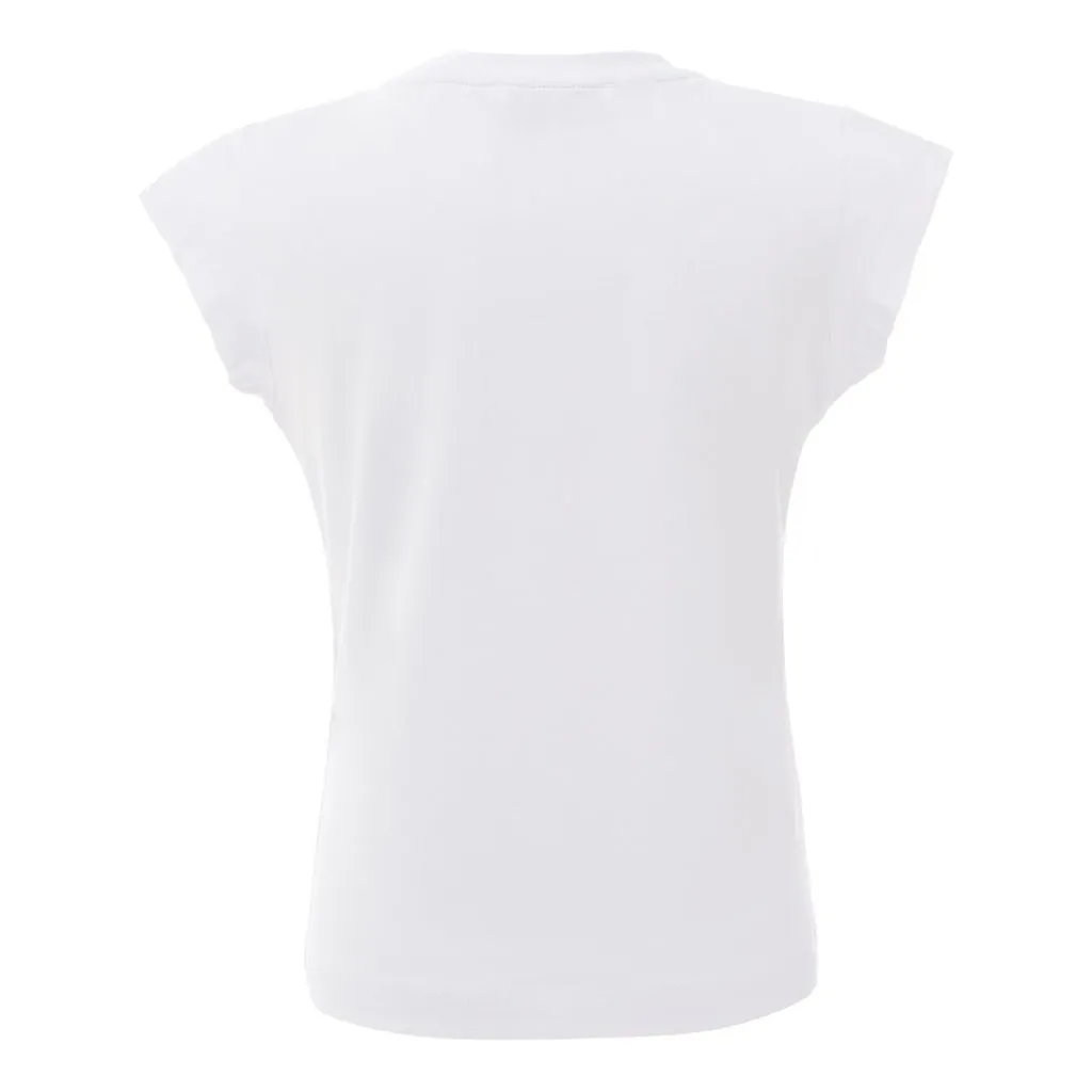 White Cupcake N Candle T-Shirt