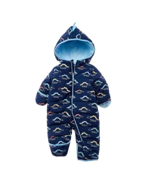 Wippette Colorful Dino Quilted Pram